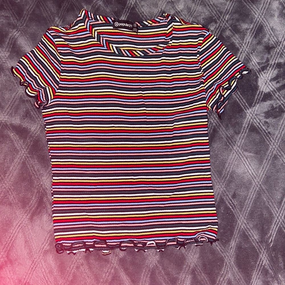 multi color t-shirt